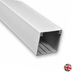 NCT/5050 Premier Κανάλι 50x50mm Λευκό  Βέργα 2μ