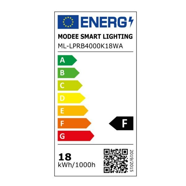 Modee LED Panel Στρογγυλό – Με Μετ/στή 18W 4000K (1530 lumen) A-series - Image 3