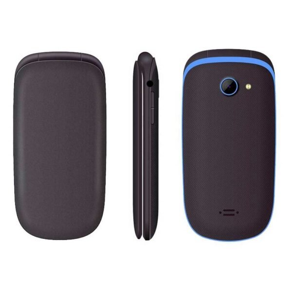 Maxcom MM818 (Dual Sim) 2,4" με Μεγάλα Πλήκτρα, Ραδιόφωνο (Λειτουργεί χωρίς Handsfree) και Πλήκτρο Έκτακτης Ανάγκης Μαύρο-Μπλέ - Image 2