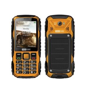 Maxcom MM920 2.8" Water-dust proof IP67 με Φακό, Ραδιόφωνο (Λειτουργεί χωρίς Handsfree) και Κάμερα Πορτοκαλί - Μαύρο