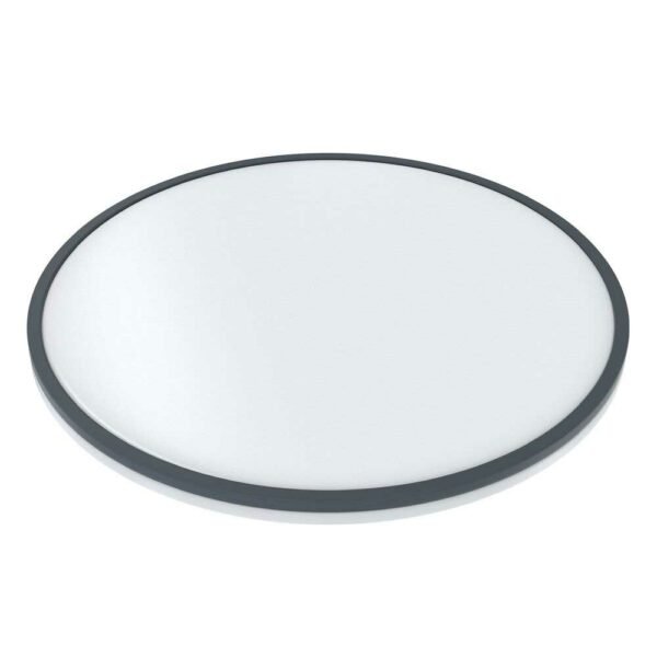 Modee Πλαφονιέρα 24W LED 4000K D330x60mm S-S102 με Γκρί Δακτύλιο (2500 lumen) ERP - Image 4