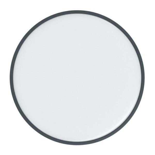 Modee Πλαφονιέρα 24W LED 4000K D330x60mm S-S102 με Γκρί Δακτύλιο (2500 lumen) ERP - Image 2