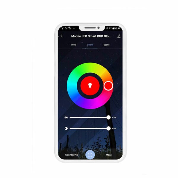 Modee Lighting Smart LED Λάμπα (Tuya Wi-Fi)  GU10 (spot) 4,7W 110° RGB W (400 lumen) - Image 4