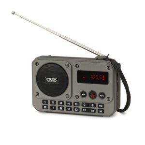 Οsio OPR-3020 Γκρι αναλογικό φορητό ραδιόφωνο με Bluetooth