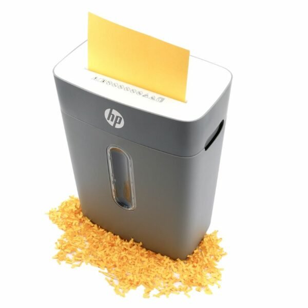 HP OneShred 815CC-2824 Γκρι Καταστροφέας εγγράφων με συνδετήρες και καρτών Cross Cut P4 – 8 x A4 – 15L, 200W - Image 4