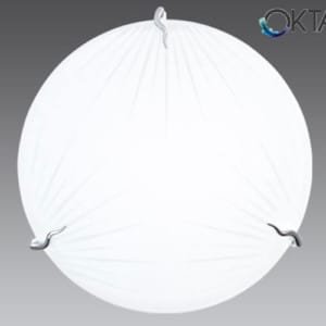 Πλαφονιέρα Λευκή 2x60W E27 PLANET 3940 OKTAY