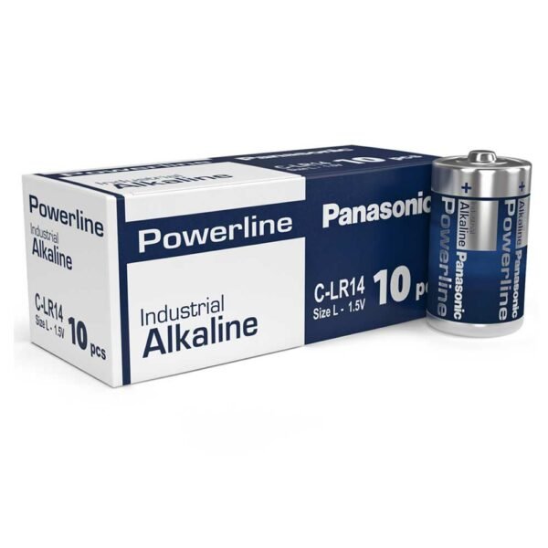 Panasonic Powerline C LR14AD Industrial Batteries | Box of 10