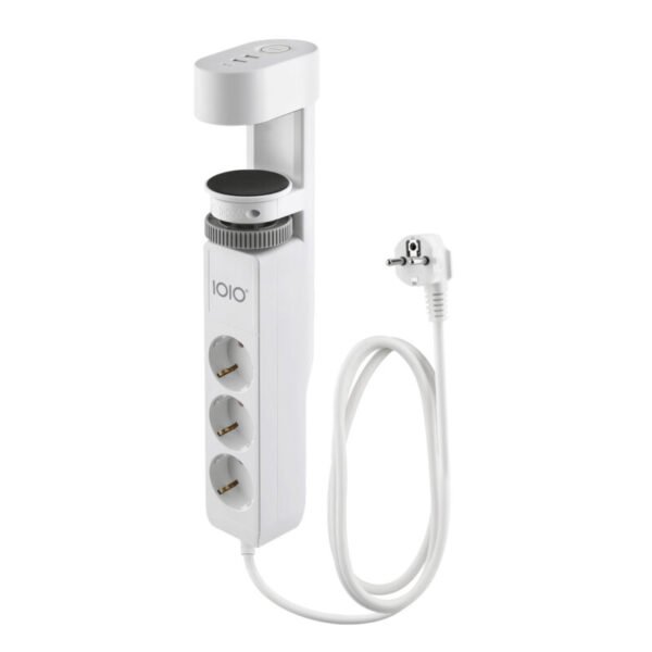 Olympia SL 3000 (41212) Πολύπριζο 3 θέσεων με σφιγκτήρα και διακόπτη άσπρο