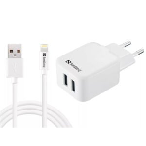 Sandberg AC Charger EU Lightning 2.4A