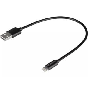 Sandberg USB>Lightning MFI 0.2m Black