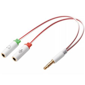 Sandberg Headset converter Dual->Single