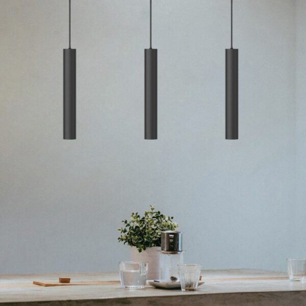Inlight Φωτιστικό LED 6W 3000K για μαγνητική Mini ράγα σε μαύρη απόχρωση D:30cm (TMM0101-Black) - Image 2