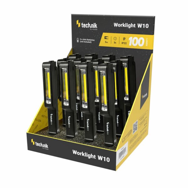 Technik Φακός LED W10 (3xAAA/δεν περιέχονται) COB (100 lumen) - Image 2