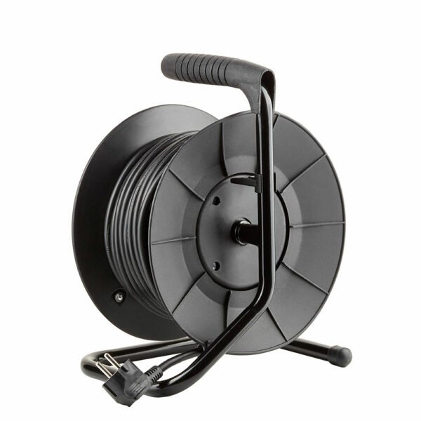 Technik Επαγγελματικό Στροφείο 4 x πρίζες 25m 1,5mm2 (black) - Image 5