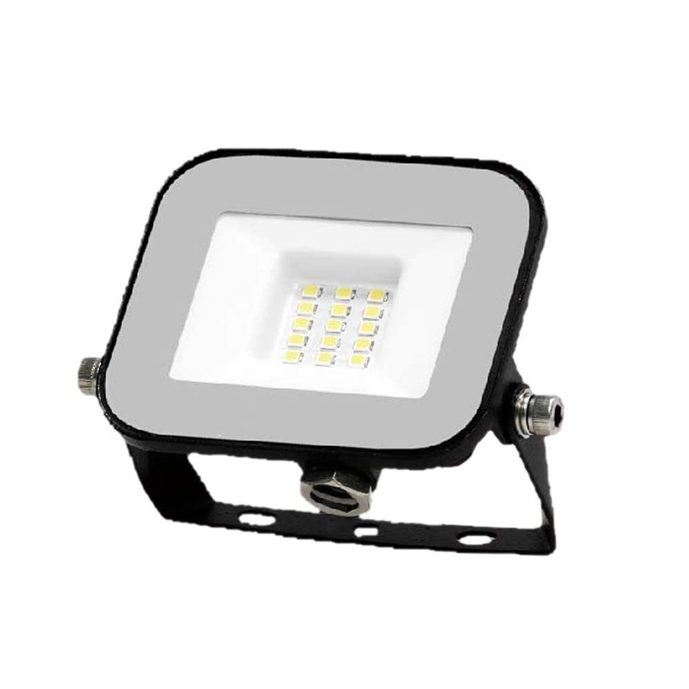 V-TAC 10010 Στεγανός Προβολέας LED 10W 6500K IP65 Samsung Chip Σειρά PRO-S με Μαύρο Σώμα