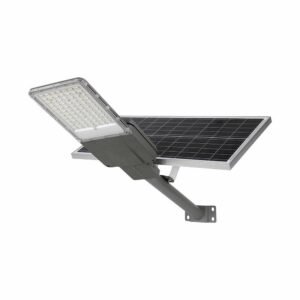 V-TAC 10226 Ηλιακό Φωτιστικό Δρόμου 60W 4000K με Γκρι Σώμα και Τηλεχειριστήριο