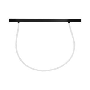 V-TAC 10279 24W ελαφρύς εύκαμπτος σωλήνας 2M CCT των οδηγήσεων μαγνητικής τροχιάς: μαύρο σώμα 3000K Dimmable