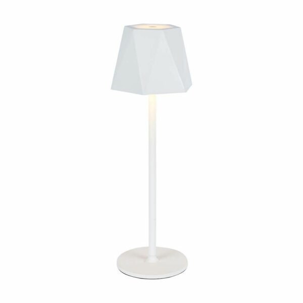 V-TAC 10324 Φωτιστικό Γραφείου LED 1.5W Επαναφορτιζόμενο 3 σε 1 CCT με Λευκό Σώμα Dimmable
