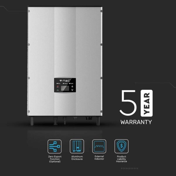 Τριφασικό On-Grid Inverter 10KW με οθόνη LCD και διακόπτη DC IP65 - Image 5