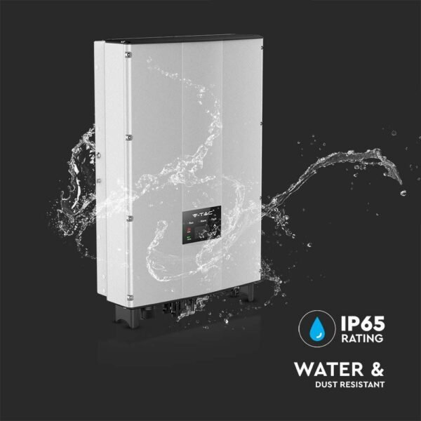 Τριφασικό On-Grid Inverter 10KW με οθόνη LCD και διακόπτη DC IP65 - Image 6