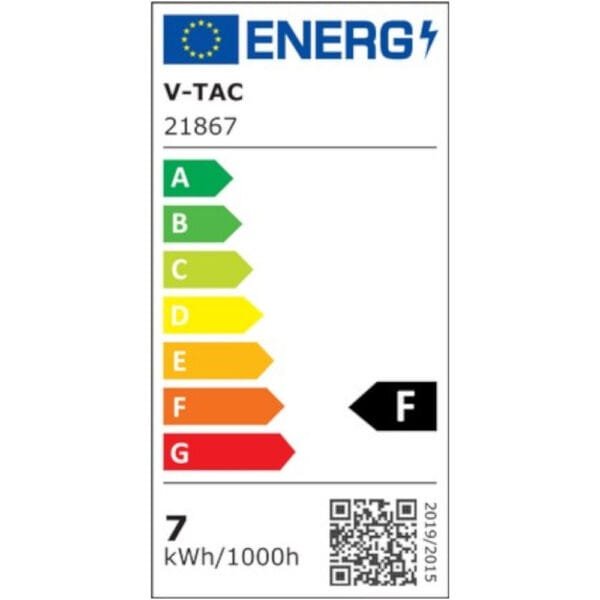 V-TAC 21867 Λάμπα LED E27 G45 6.5W IP20 Samsung Chip Φυσικό Λευκό Φως 4000K - Image 2