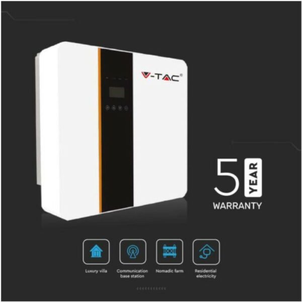 Μονοφασικό Υβριδικό On/Off-Grid Inverter 5KW με οθόνη LCD IP65 - Image 5