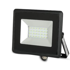 V-TAC 5991 Προβολέας LED 20W Πράσινο Μαύρο σώμα E-Series