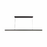 V-TAC 6943 LED κρεμαστό φωτιστικό οροφής Designer 23W 4000K φυσικό λευκό με μαύρο σώμα