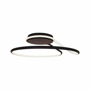 V-TAC 6996 LED φωτιστικό οροφής Designer 24W 4000Κ φυσικό λευκό με μαύρο σώμα