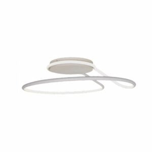 V-TAC 6997 LED φωτιστικό οροφής Designer 24W 4000Κ φυσικό λευκό με λευκό σώμα