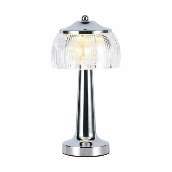 V-TAC 7939 Φωτιστικό Γραφείου LED 1W Επαναφορτιζόμενο 3 σε 1 CCT με Χρώμιο Σώμα Dimmable