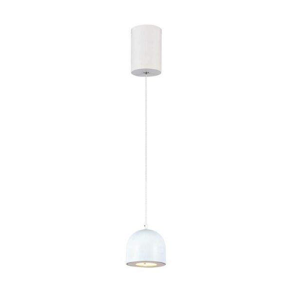 V-TAC 7996 Κρεμαστό Φωτιστικό Οροφής LED 8.5W 3000K με Λευκό Σώμα και On/Off Αφής