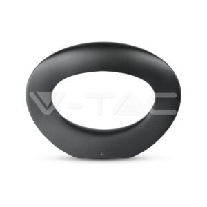 V-TAC 8310 Στεγανή Απλίκα Εξωτερικού Χώρου LED 10W 4000K Φυσικό Λευκό Φως σε Μαύρο Χρώμα