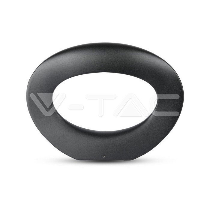 V-TAC 8310 Στεγανή Απλίκα Εξωτερικού Χώρου LED 10W 4000K Φυσικό Λευκό Φως σε Μαύρο Χρώμα