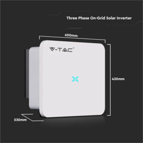 Τριφασικό On-Grid Inverter 30KW με οθόνη LCD IP65 - Image 3