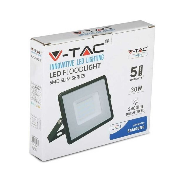 Προβολέας LED 20W Samsung Chip 3000K-Θερμό Λευκό V-TAC 442 Λευκός - Image 11