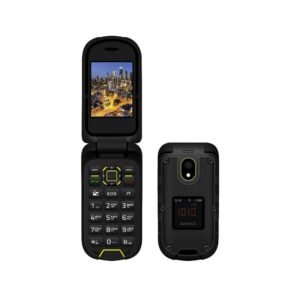 Vertex K205 Dual Sim IP68 με Κάμερα, 2 Οθόνες, Bluetooth, Ραδιόφωνο (Λειτουργεί χωρίς Handsfree), Φακό Μαύρο