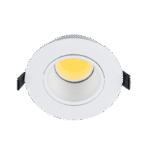 LED ΣΠΟΤ ΠΛΑΣΤΙΚΟ ΣΤΡΟΓΓΥΛΟ COB 7W 4000-4300K ΛΕΥΚΟ