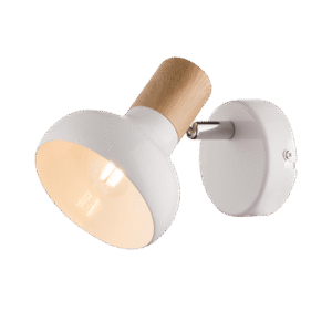 ADDY ΣΠΟΤ 1XE14 ΛΕΥΚΟ ΛΕΥΚΟ/ΞΥΛΟ