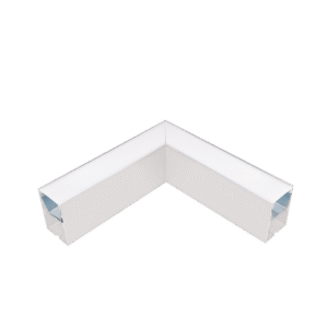 ΕΞΩΤΕΡΙΚΗ ΓΩΝΙΑ ΓΙΑ LED ΠΡΟΦΙΛ S77 ΛΕΥΚΟ