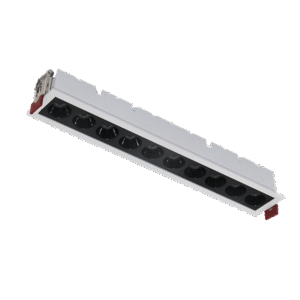 ΧΩΝΕΥΤΟ ΓΡΑΜΜΙΚΟ ΦΩΤΙΣΤΙΚΟ EL-05 10W 3000K, ΛΕΥΚΟ & ΜΑΥΡΟ