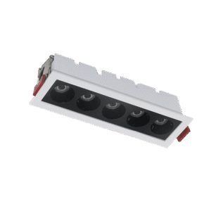 ΧΩΝΕΥΤΟ ΓΡΑΜΜΙΚΟ ΦΩΤΙΣΤΙΚΟ EL-05 5W 3000K, ΛΕΥΚΟ & ΜΑΥΡΟ