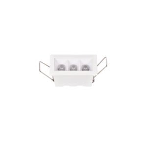 Inlight Downlight σποτ 3*3W 3CCT σε λευκή απόχρωση (X00190W)