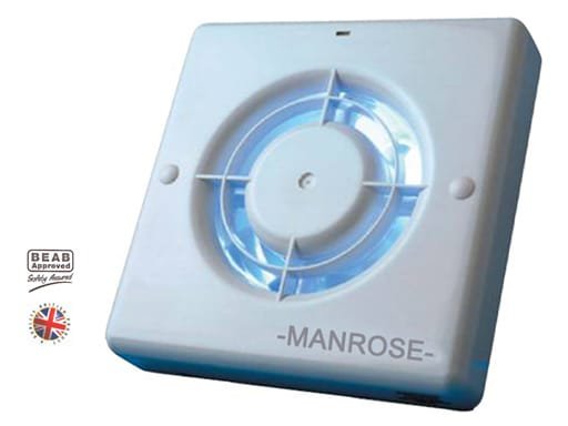 Manrose Εξαεριστήρας Λουτρού XF/100S Ø100mm Τοίχου ή Οροφής - Image 3