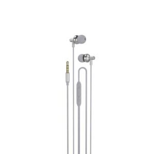 XO EP35 Metal In-ear Earphone 1.2M Silver