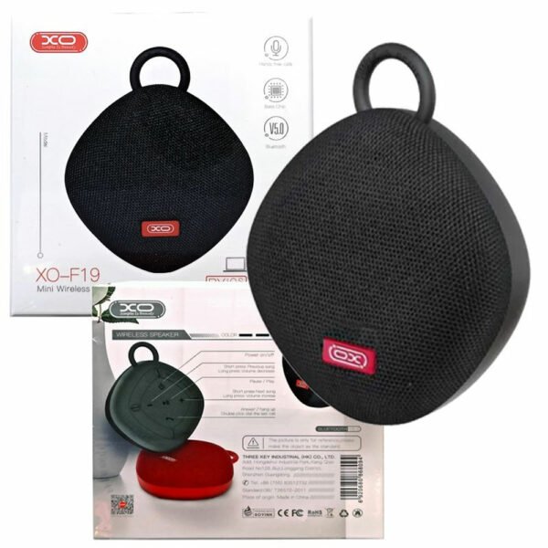XO F19 Bluetooth Ηχείο Μαύρο - Image 3