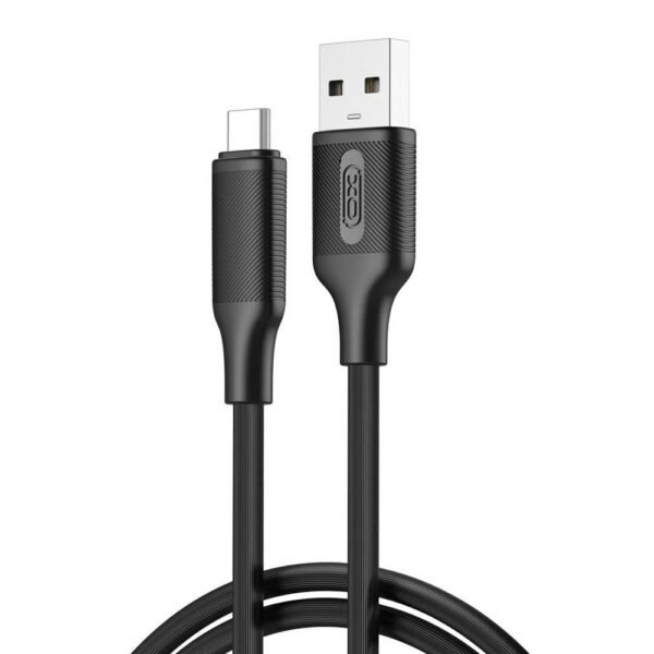 XO NB265 Μινιμαλιστικό Καλώδιο Type-C Μαύρο 1m