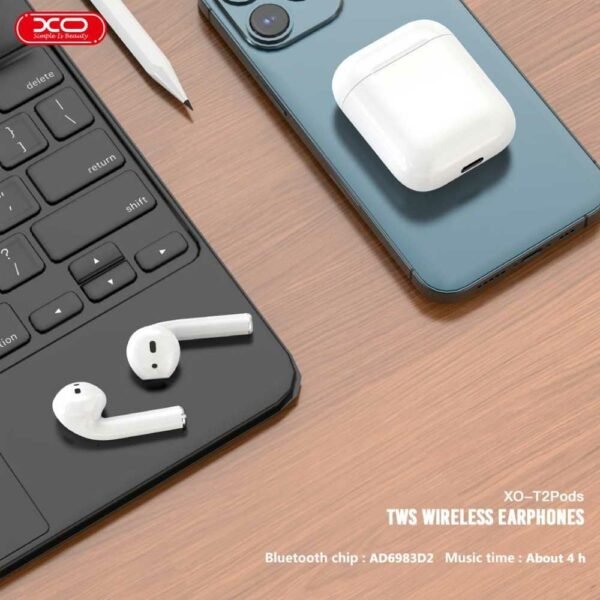 XO T2 Pods Bluetooth headset 2nd generation - Image 5