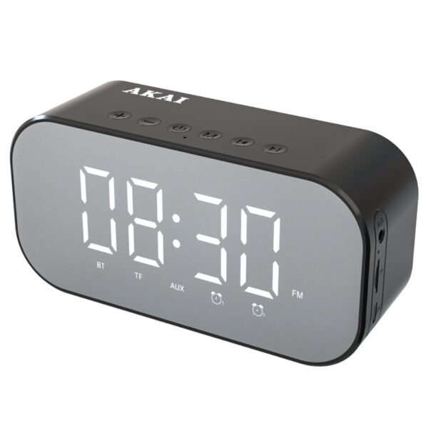Akai ABTS-C5 Ξυπνητήρι και ηχείο Bluetooth με Aux-In