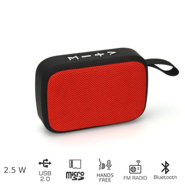 55110582-0068-Akai ABTS-MS89R Φορητό ηχείο Bluetooth με USB και micro SD – 2.5 W